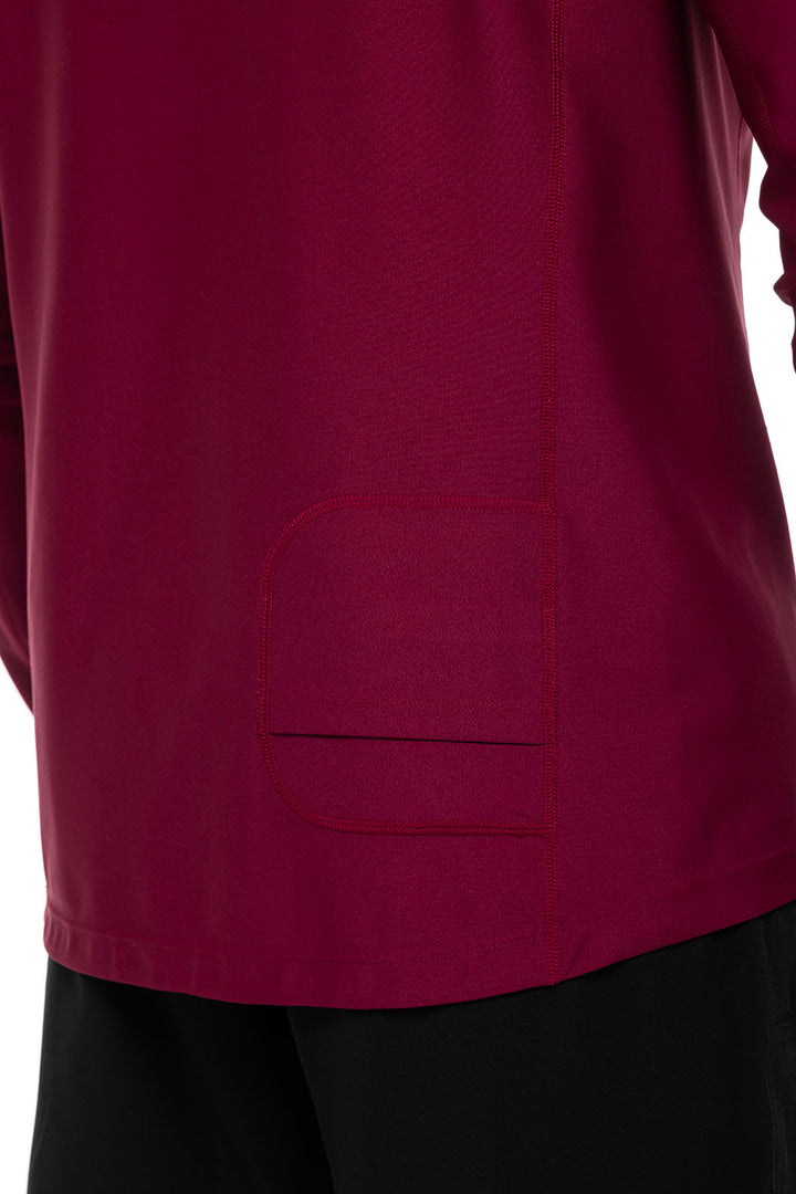 Men's Hightide Long Sleeve Swim Shirt | Red Crush