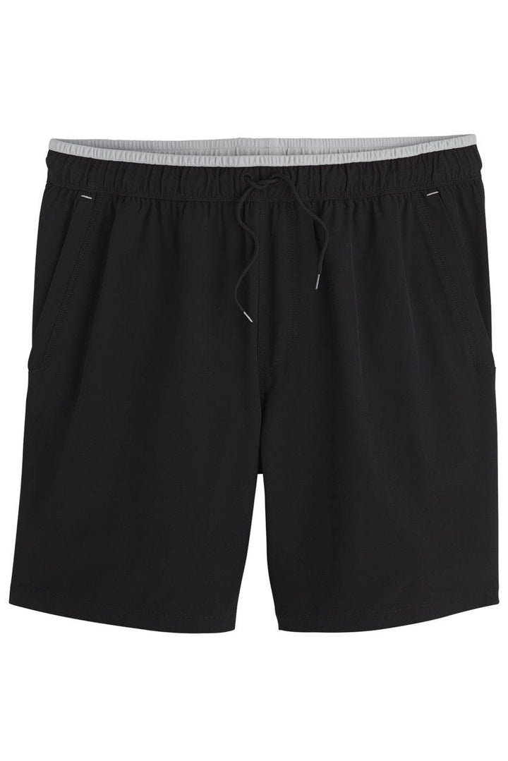 Men's Kahuna Swimming Shorts | Black Mercury Piping