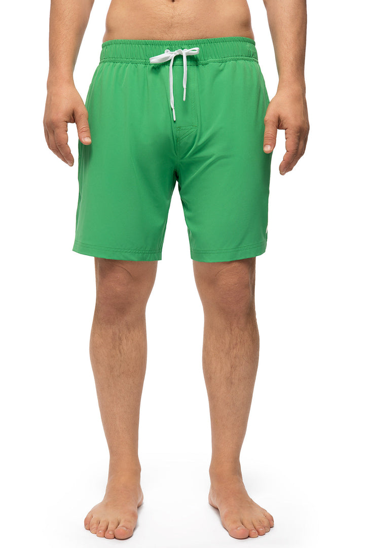 Men's Kahuna Swimming Shorts | Palm Green