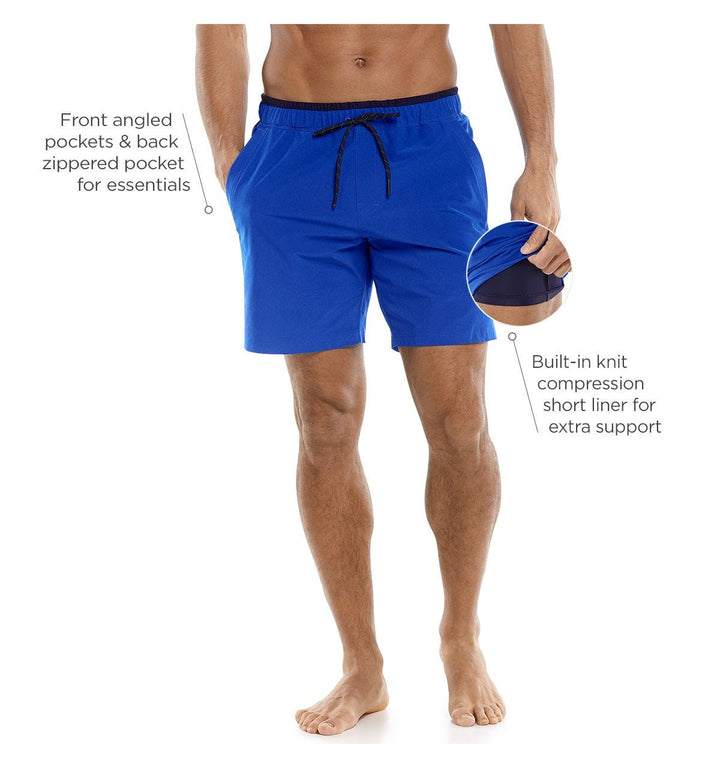 Men's Kahuna Swimming Shorts | Cobalt