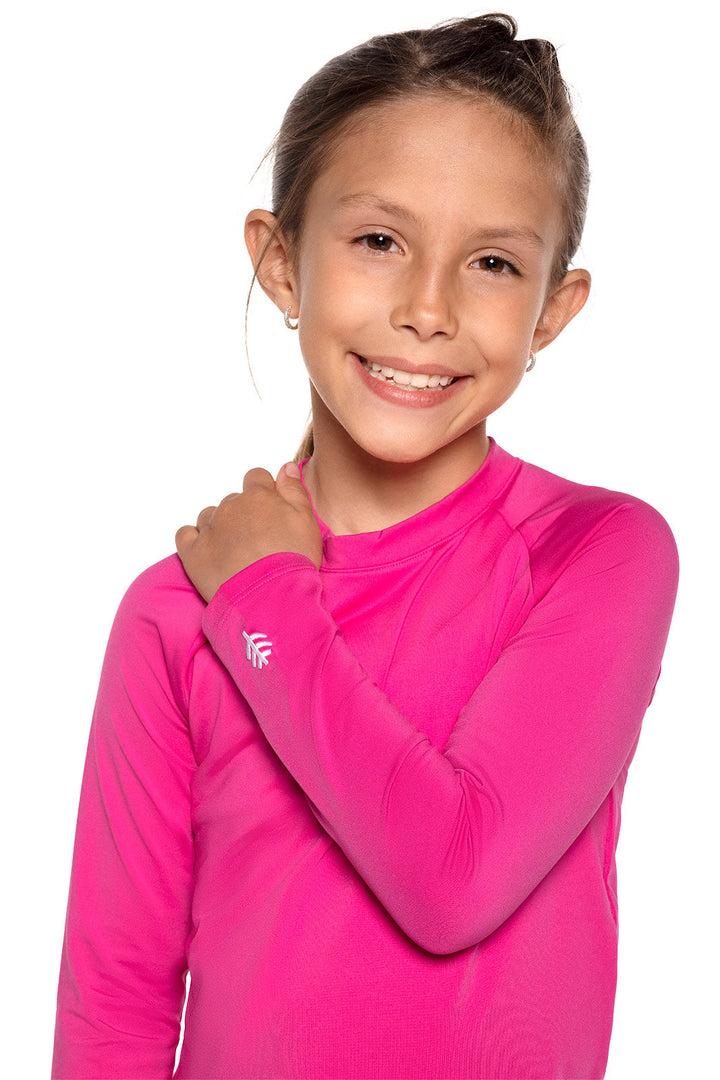 Kid's Sandshark Long Sleeve Surf Shirt | Magnolia Pink