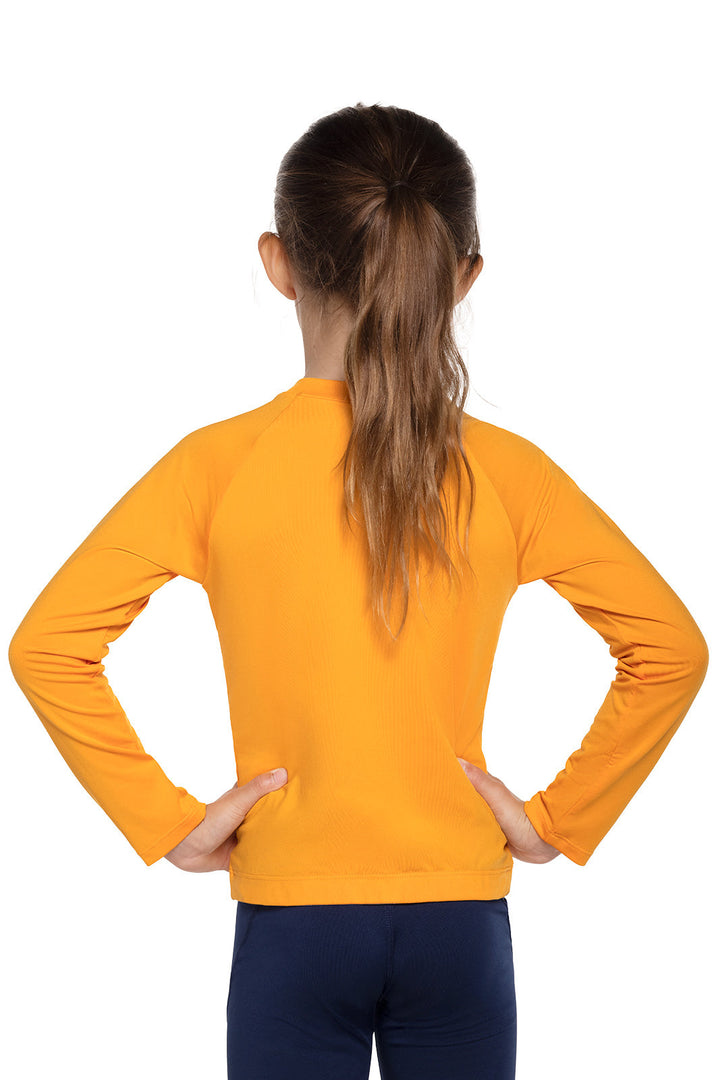 Kid's Sandshark Long Sleeve Surf Shirt | Apricot Crush