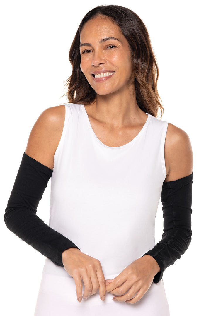 Women's Navagio Sun Sleeves | Black