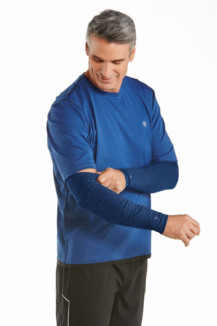 Men's Navagio Sun Sleeves | Navy