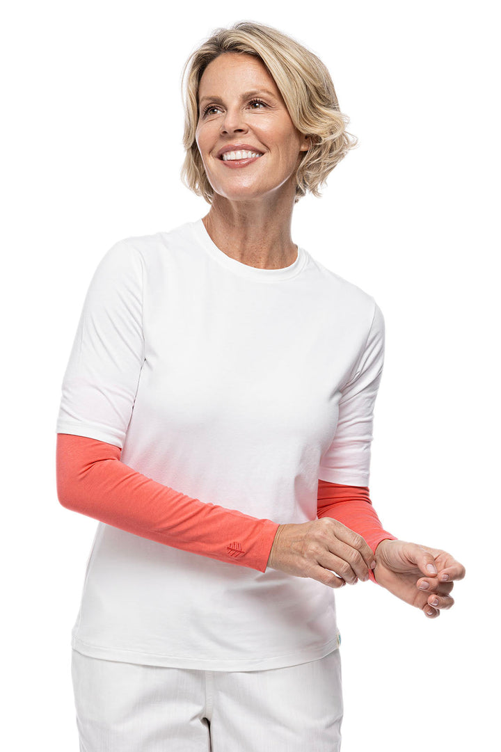 Women's Navagio Sun Sleeves | Vivid Coral