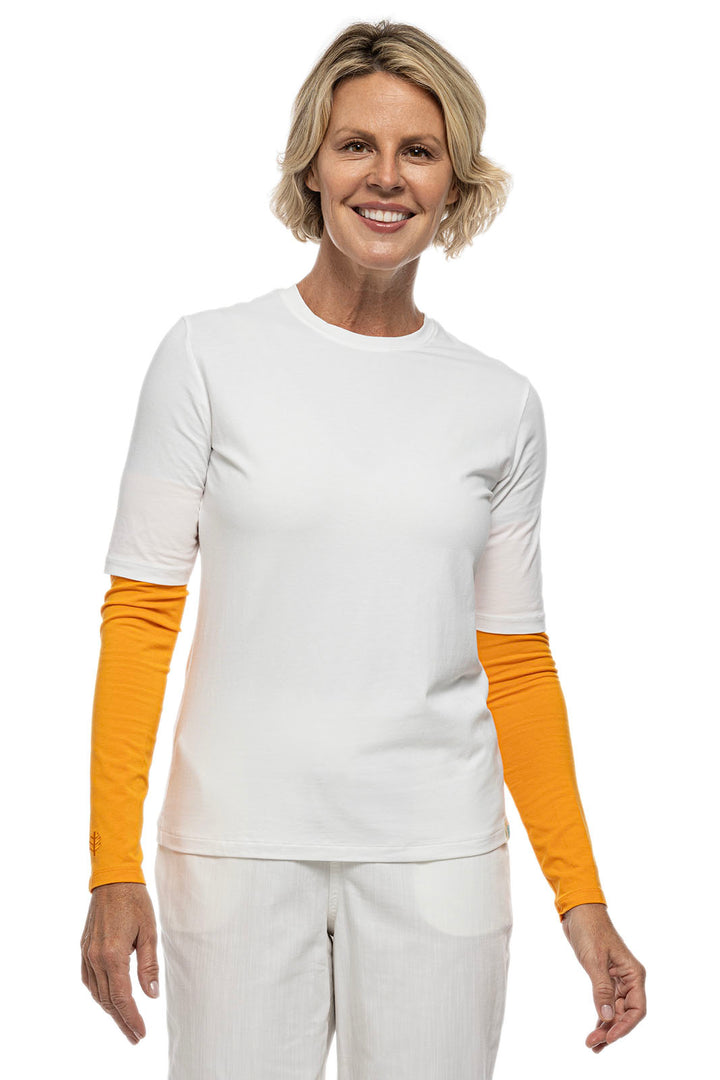 Women's Navagio Sun Sleeves | Apricot Crush