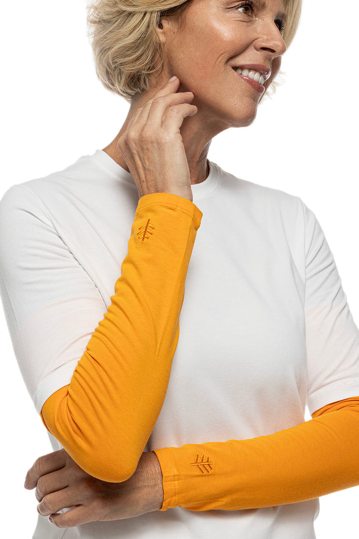 Women's Navagio Sun Sleeves | Apricot Crush