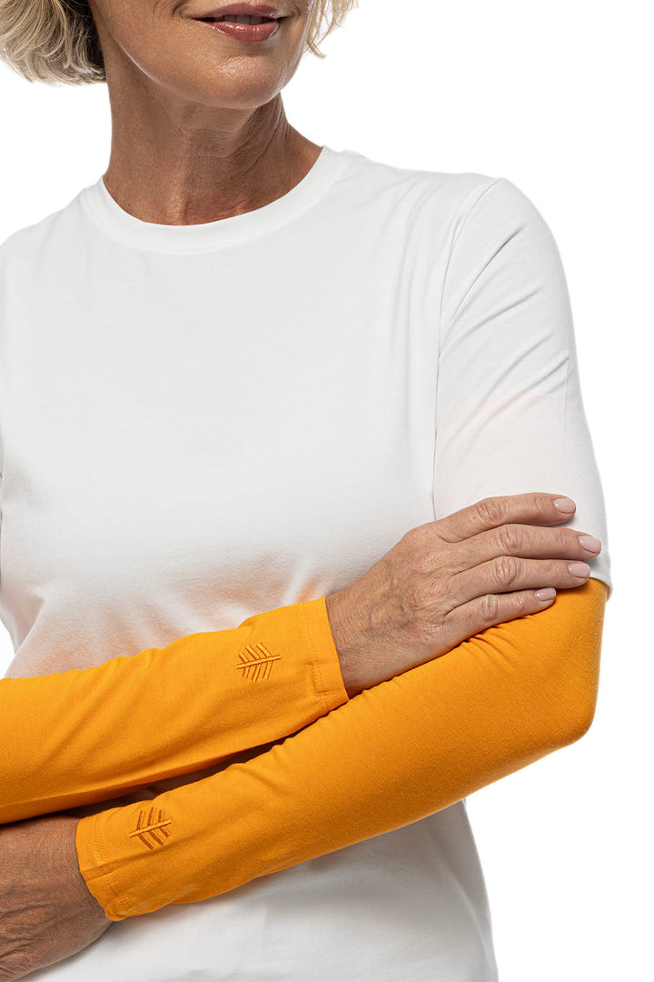 Women's Navagio Sun Sleeves | Apricot Crush