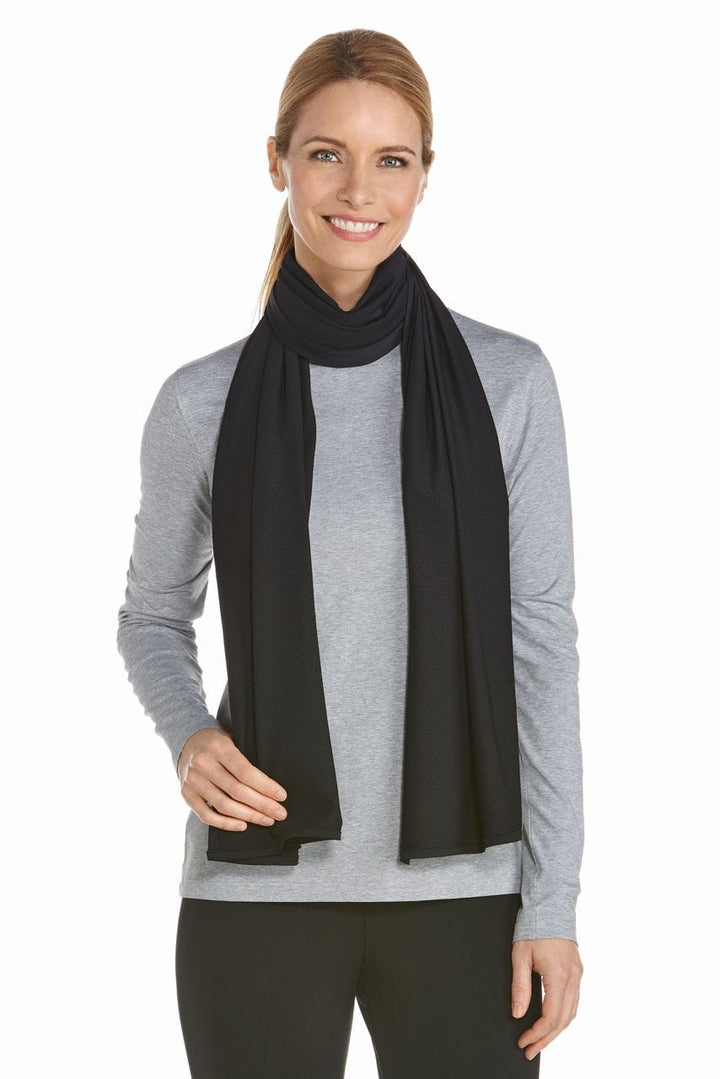 Women's Bhakti Sun Shawl | Black