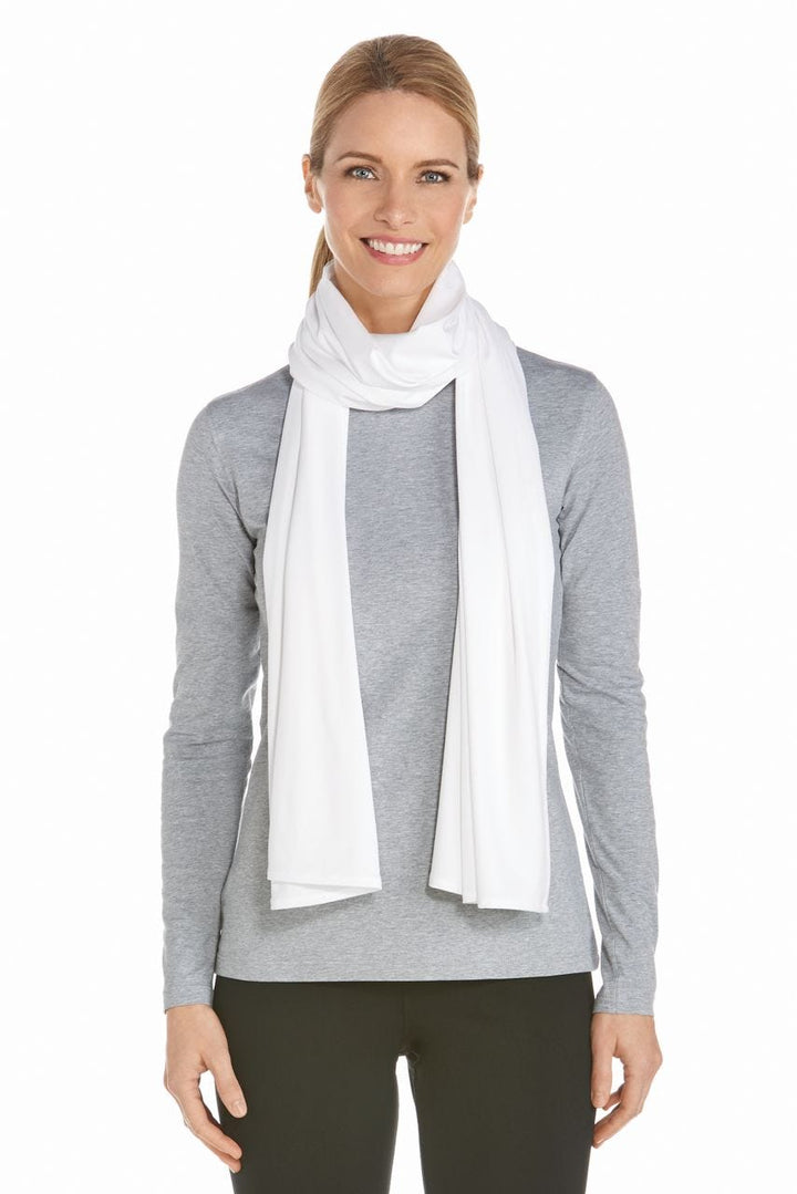 Women's Bhakti Sun Shawl | White