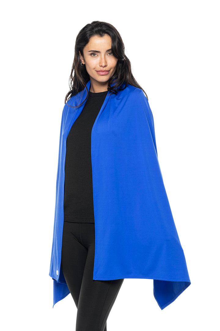 Women's Bhakti Sun Shawl | Baja Blue