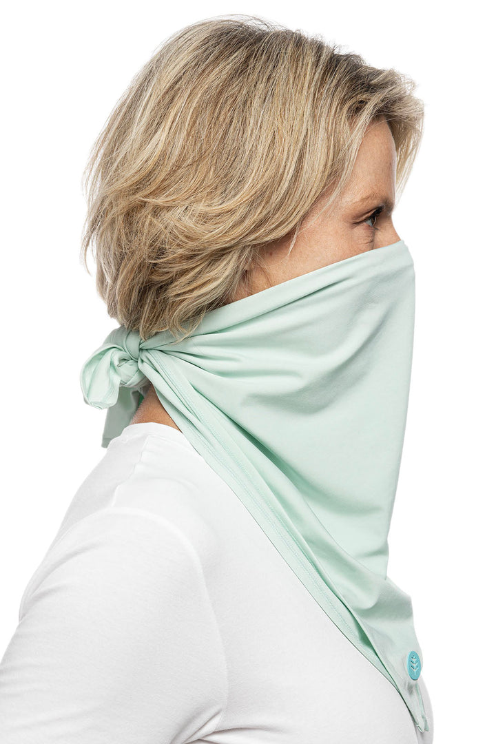 Unisex Virasana Performance Sun Bandana | Misty Aqua