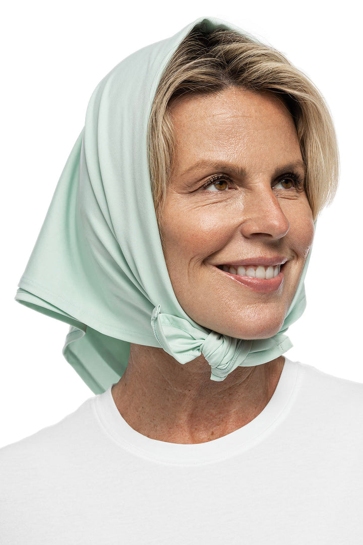 Unisex Virasana Performance Sun Bandana | Misty Aqua