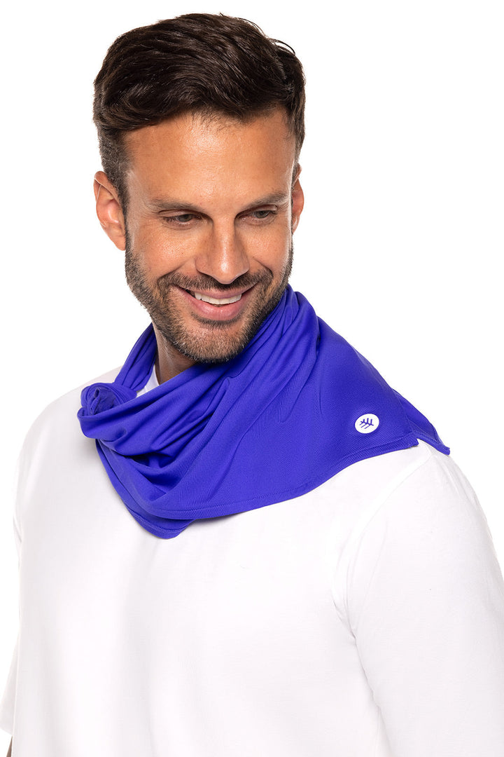 Unisex Virasana Performance Sun Bandana | Baja Blue