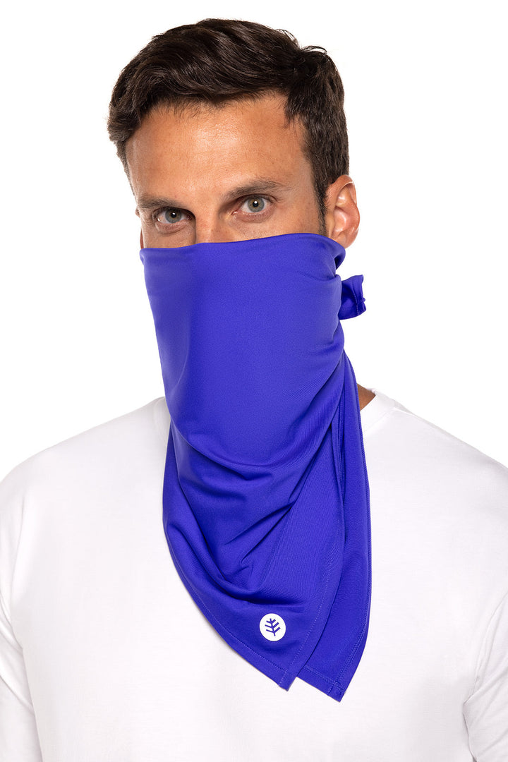 Unisex Virasana Performance Sun Bandana | Baja Blue