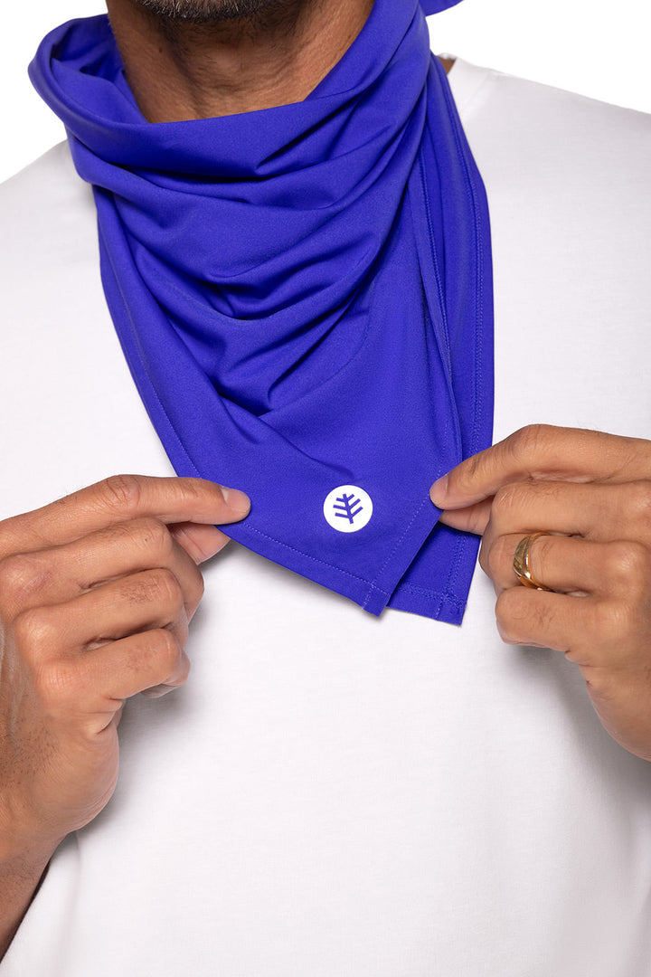 Unisex Virasana Performance Sun Bandana | Baja Blue