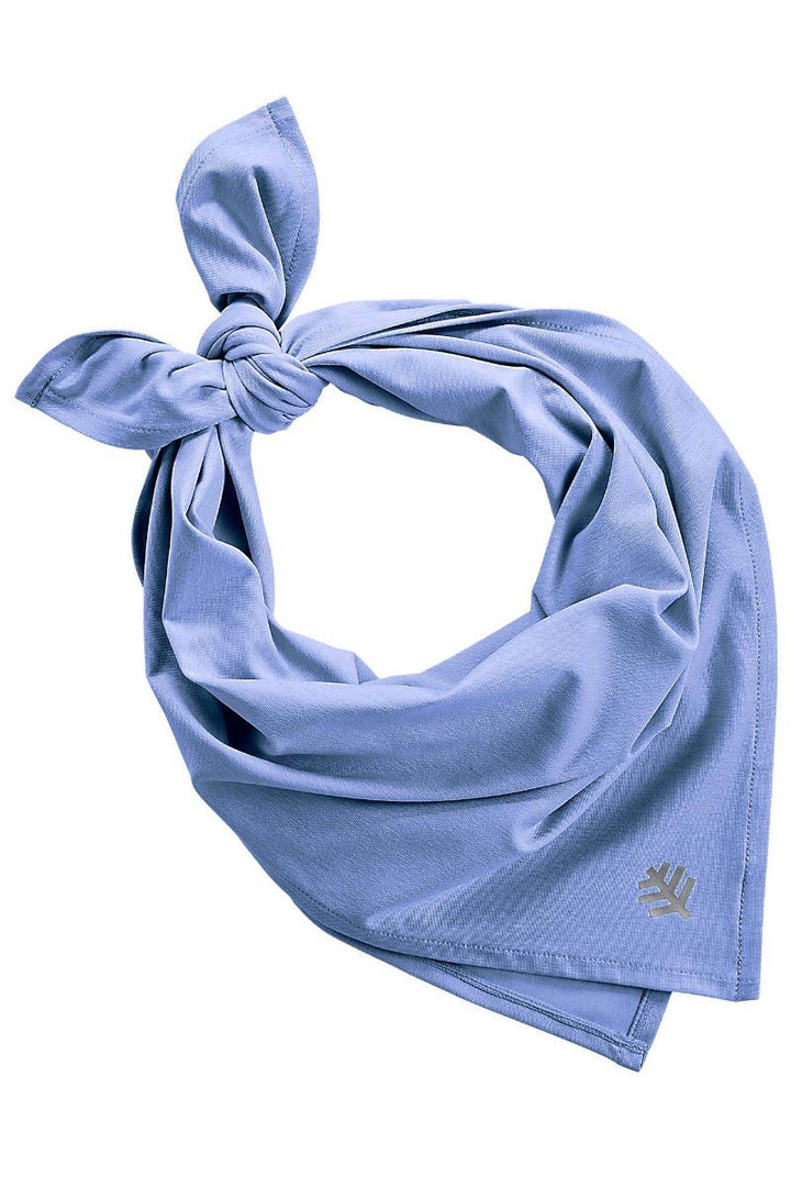 Unisex Virasana Performance Sun Bandana | Aura Blue Heather