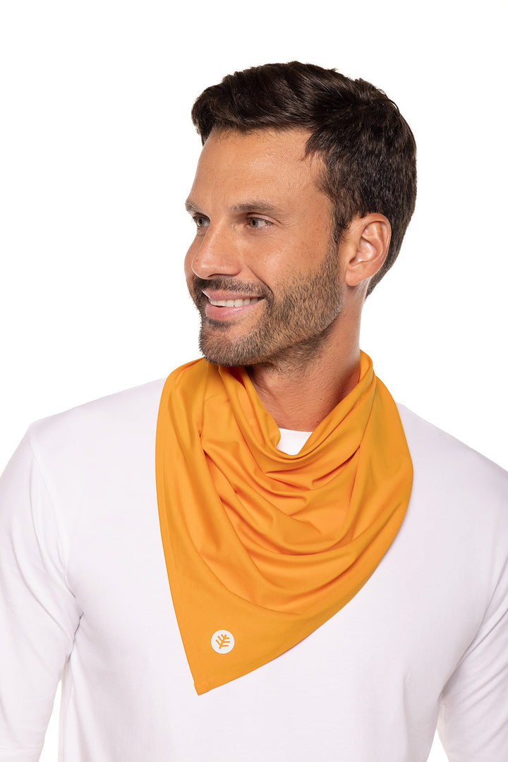 Unisex Virasana Performance Sun Bandana | Apricot Crush