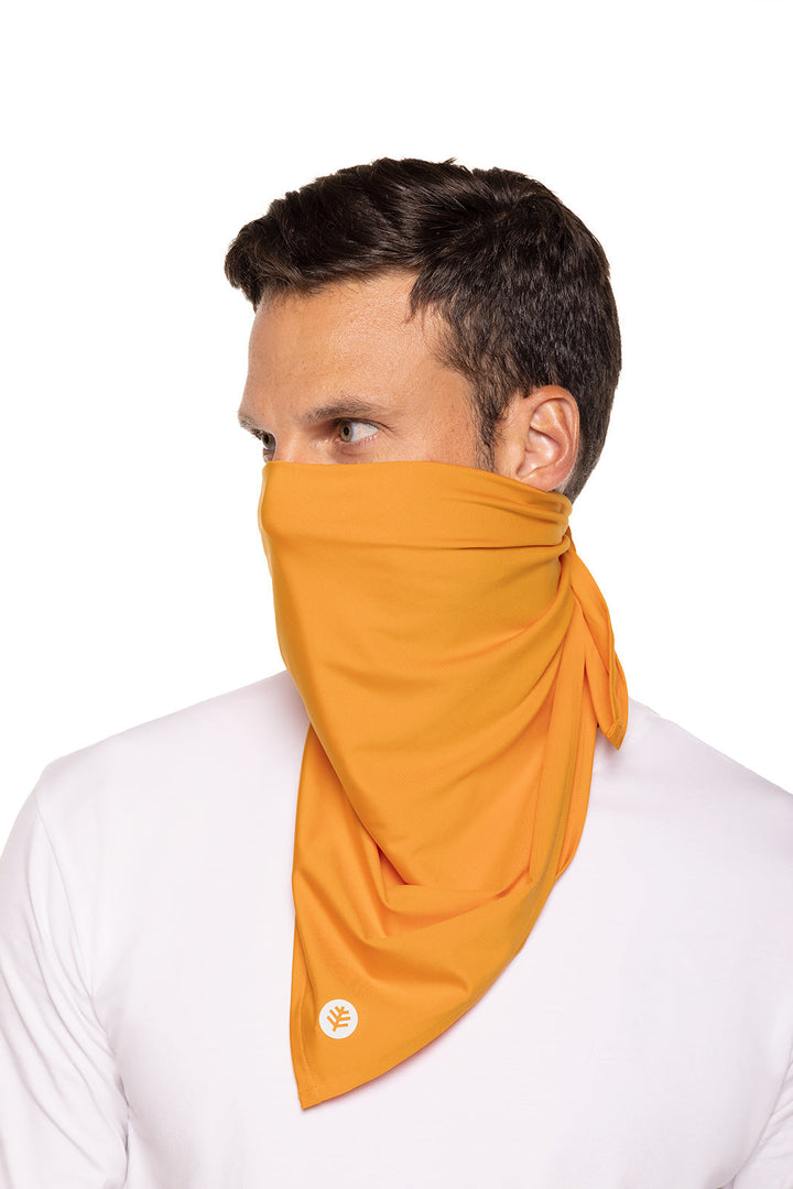 Unisex Virasana Performance Sun Bandana | Apricot Crush