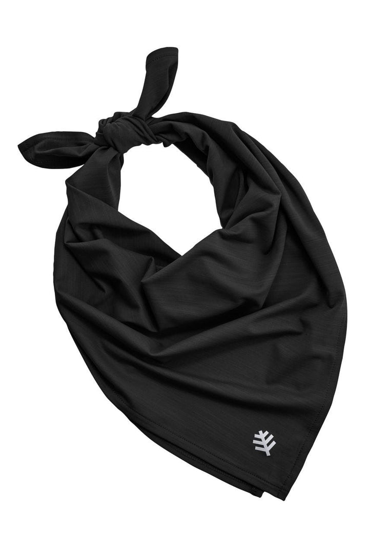 Unisex Virasana Performance Sun Bandana | Black