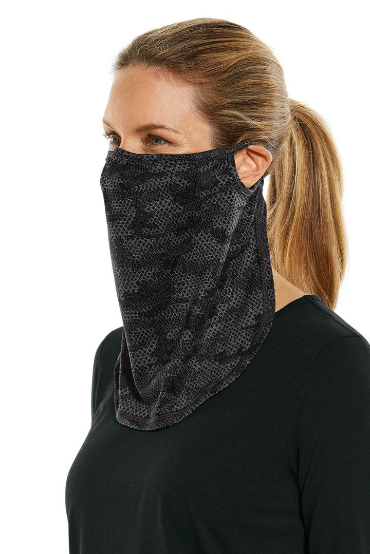 Crestone UV Face Mask | Charcoal Coolibar Camo