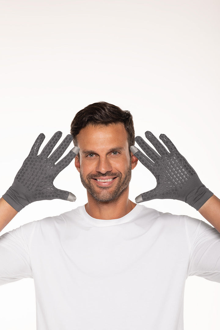 Unisex Gannett UV Gloves | Charcoal