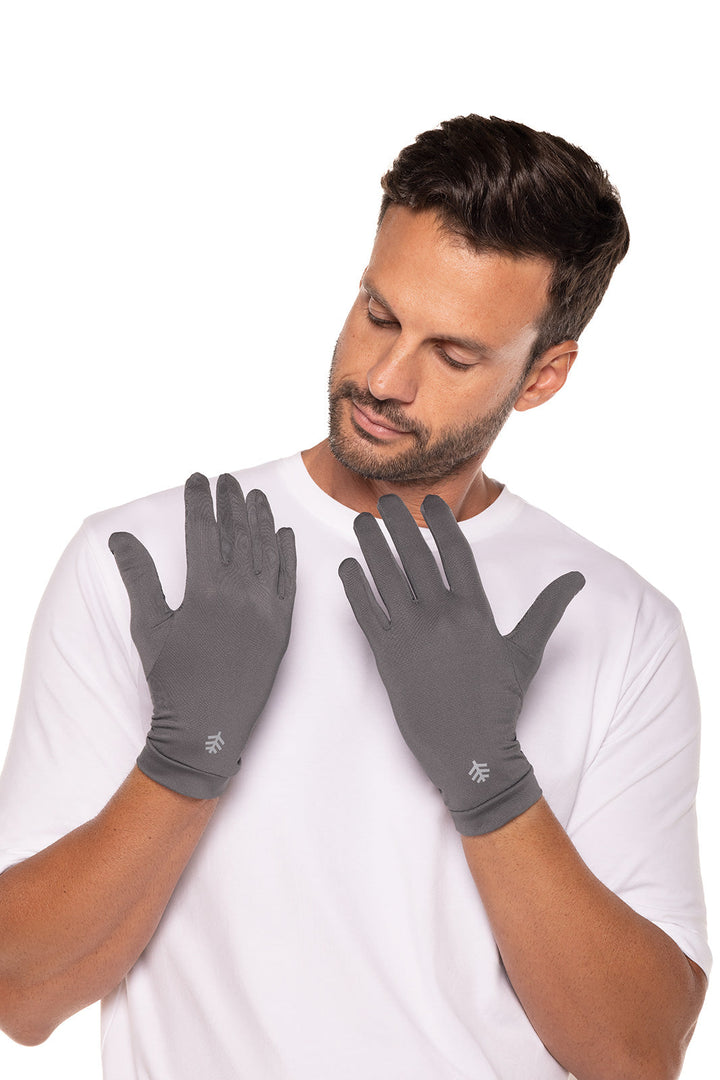 Unisex Sawyer UV Sun Gloves | Charcoal