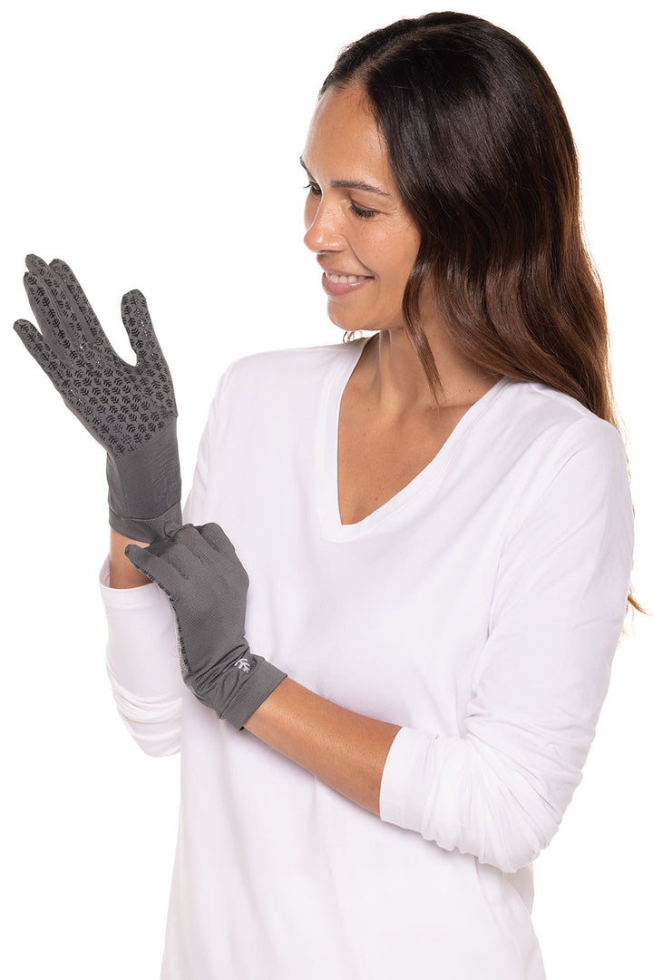 Unisex Sawyer UV Sun Gloves | Charcoal