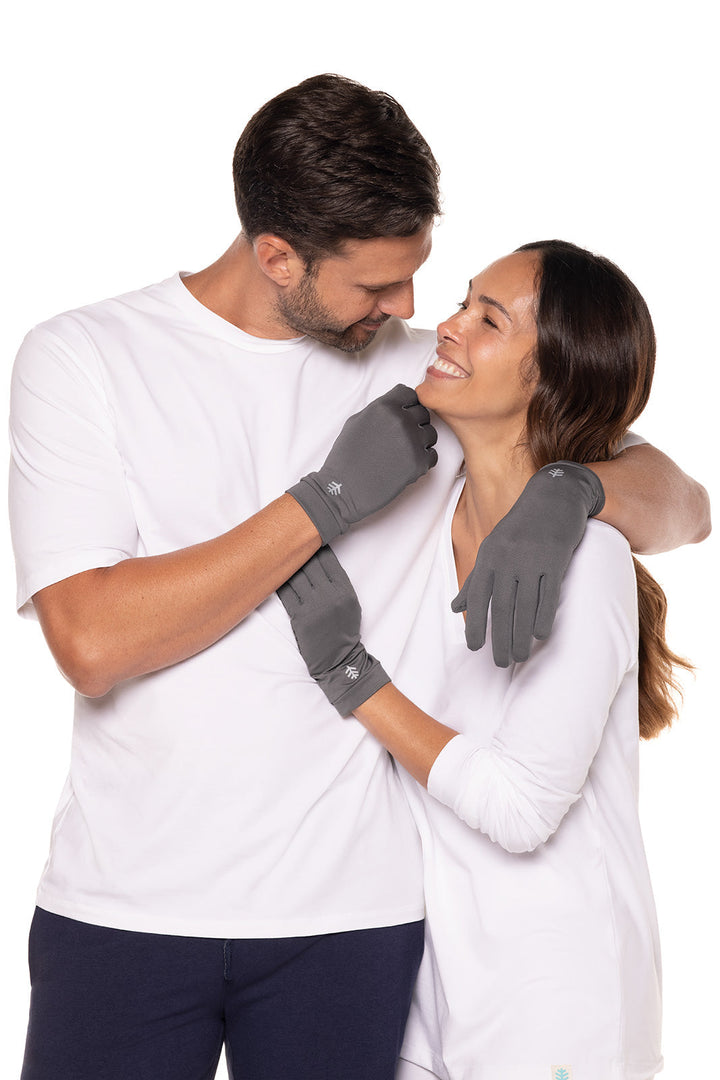 Unisex Sawyer UV Sun Gloves | Charcoal