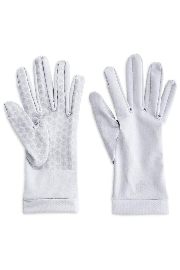 Unisex Sawyer UV Sun Gloves | White