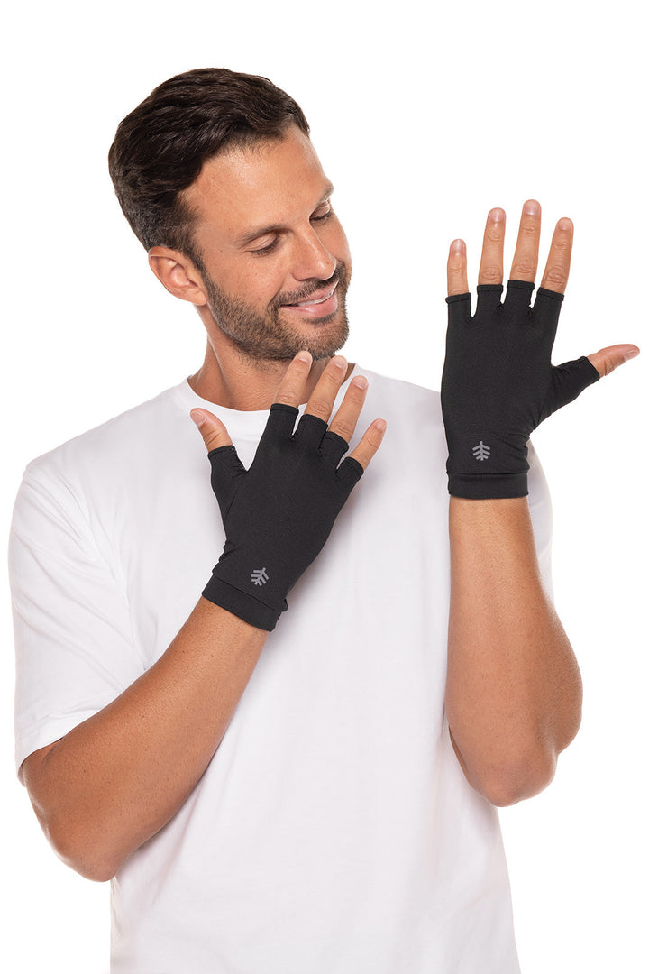 Ouray UV Fingerless Sun Gloves | Black