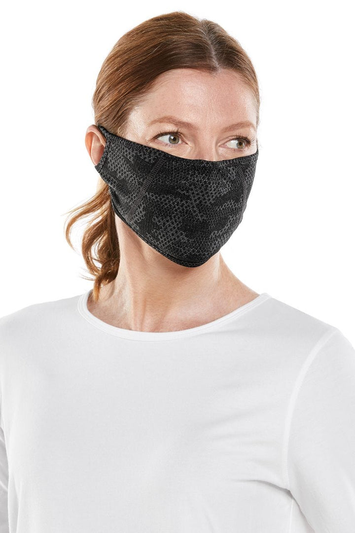 Blackburn UV Mask | Charcoal Coolibar Camo