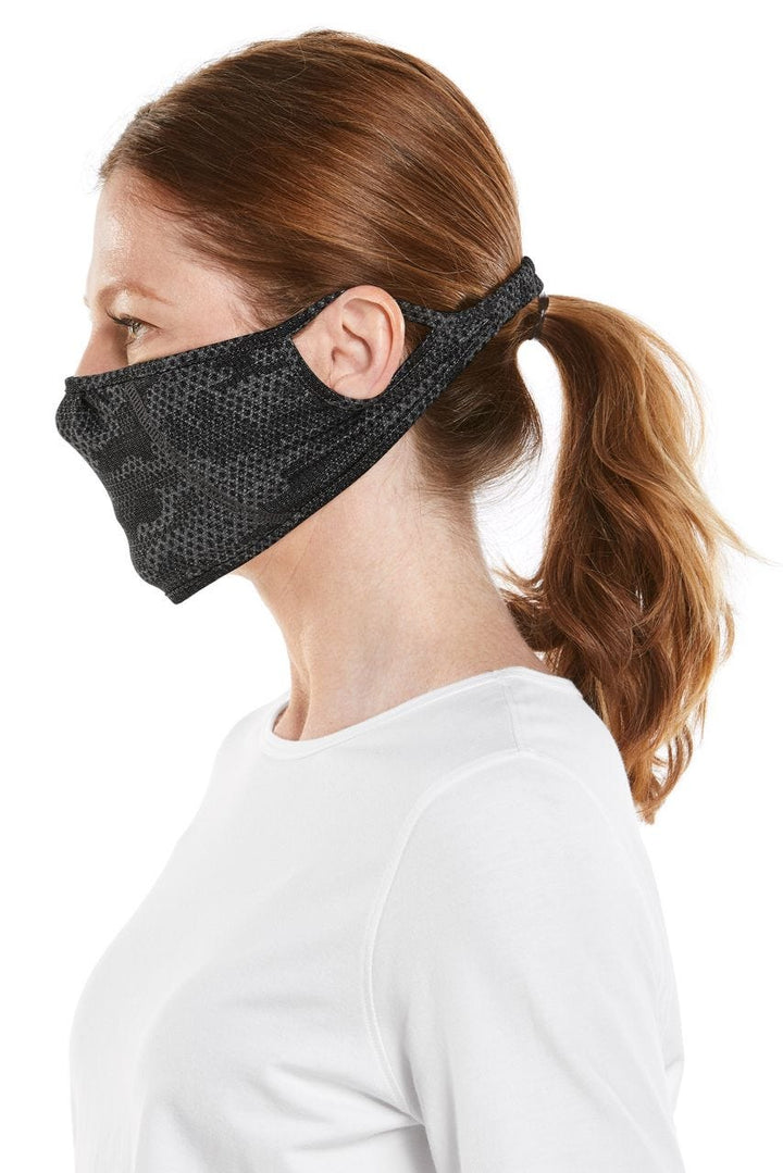 Blackburn UV Mask | Charcoal Coolibar Camo