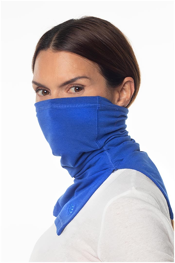 Key West Sun Neck Gaiter | Baja Blue