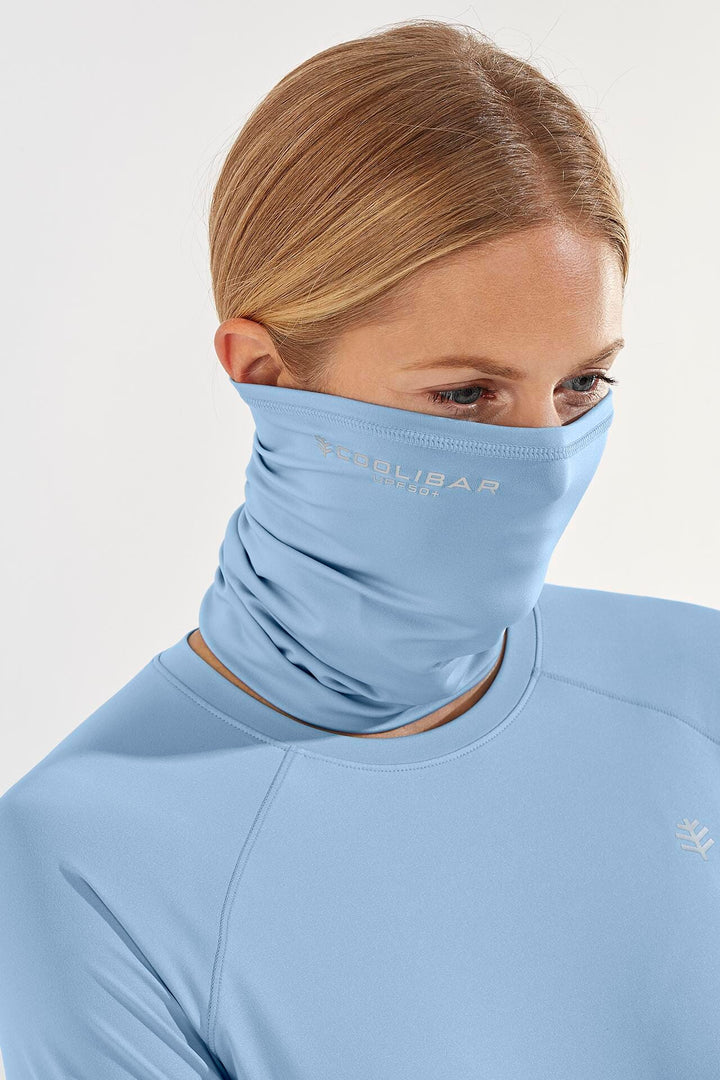 Unisex Virasana Performance Sun Gaiter | Cloud Blue