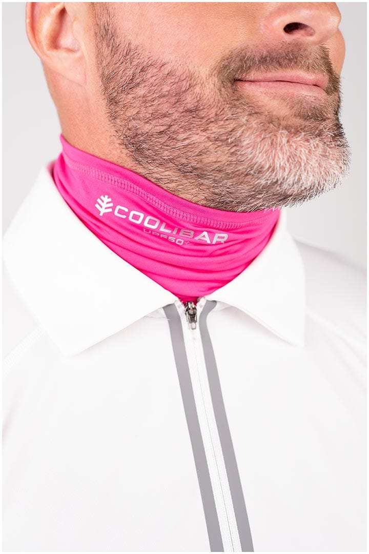 Unisex Virasana Performance Sun Gaiter | Magnolia Pink