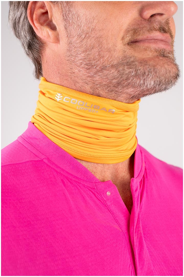 Unisex Virasana Performance Sun Gaiter | Apricot Crush