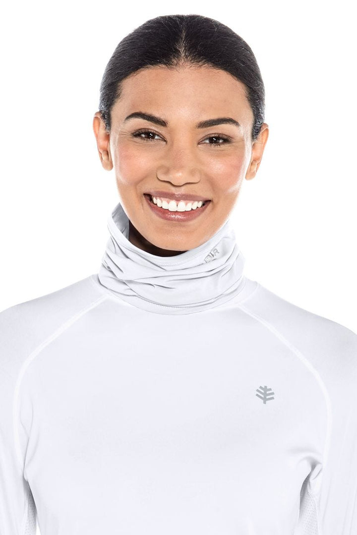 Unisex Virasana Performance Sun Gaiter | White