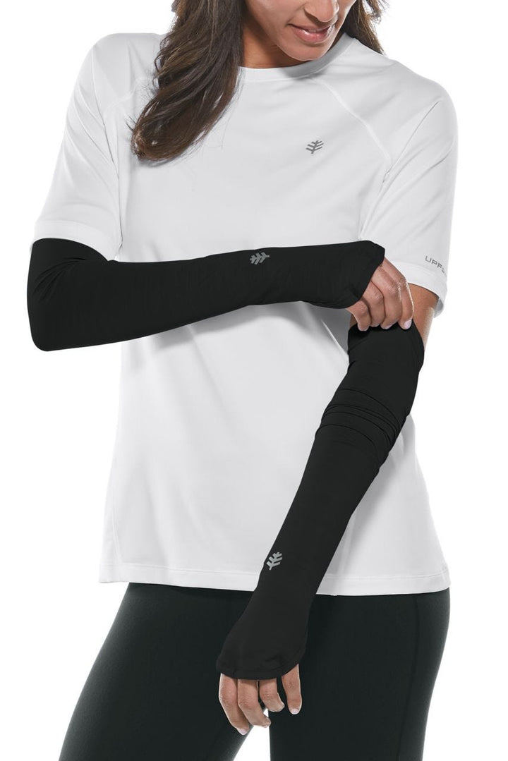 Women's Backspin Performance Sleeves | Black