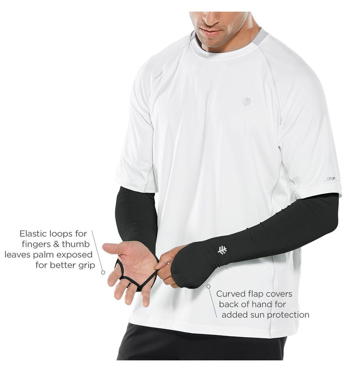 Men's Backspin Performance Sleeves | Black