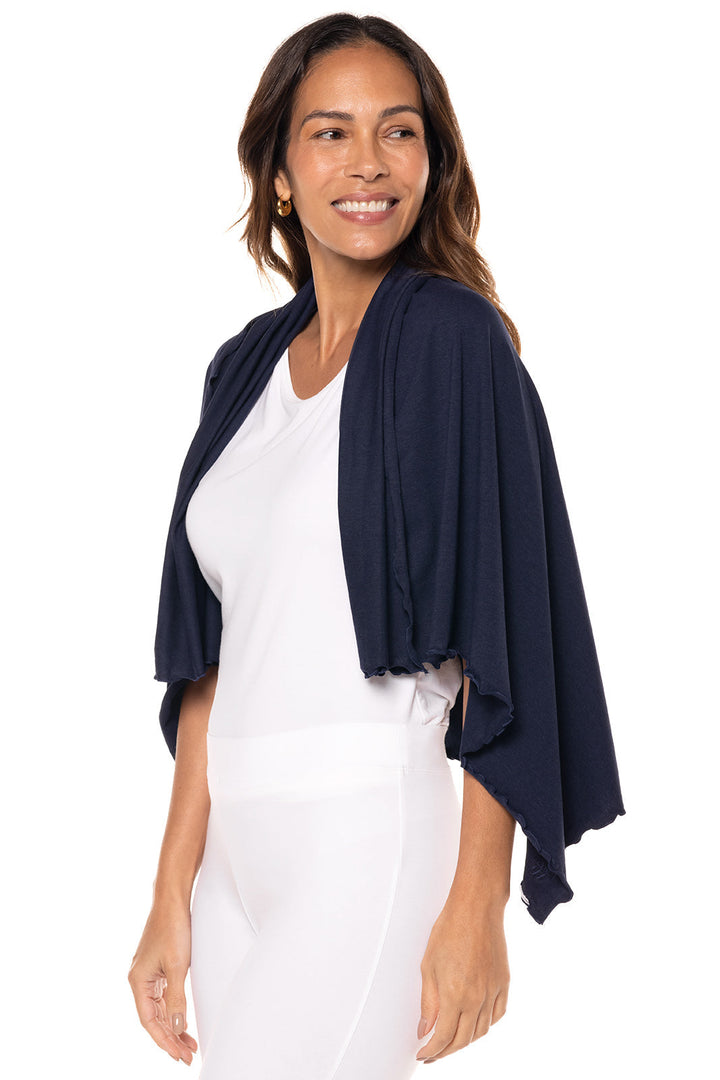 Savannah Sun Blanket | Navy