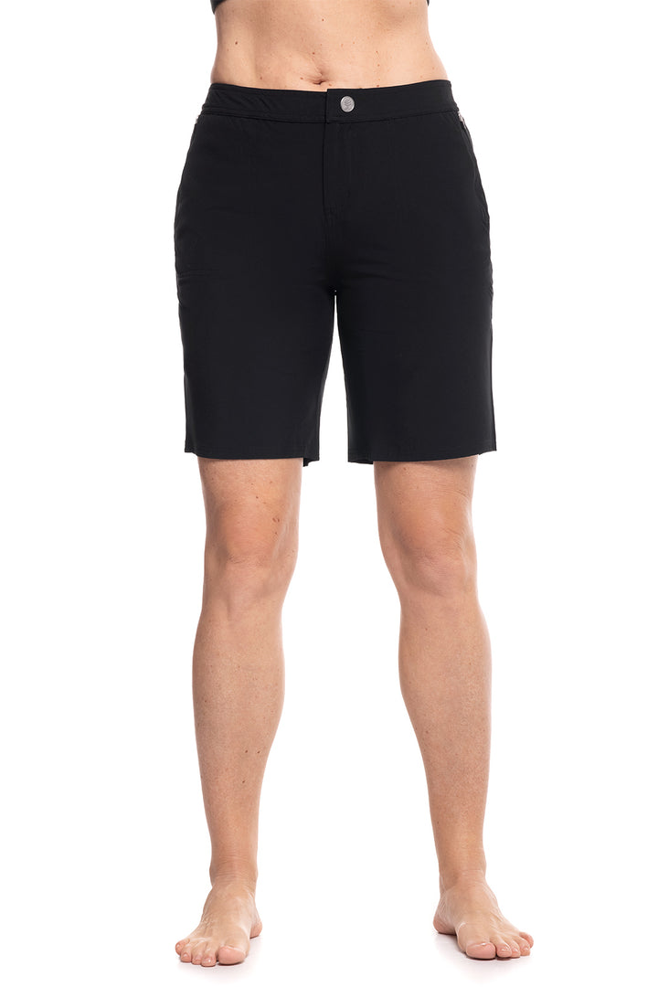 Women's Schooner Boardshorts | Black