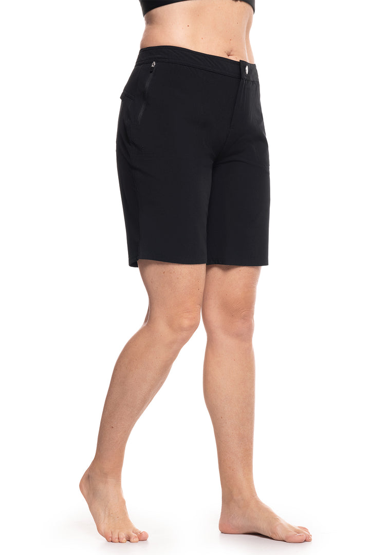 Women's Schooner Boardshorts | Black