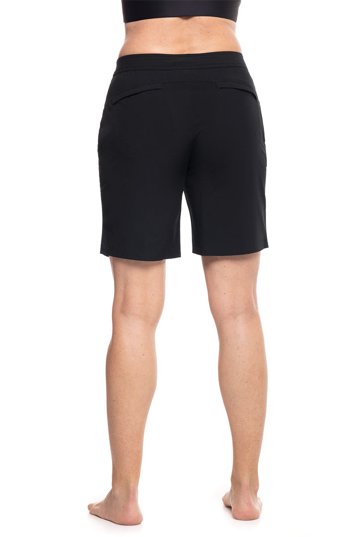 Women's Schooner Boardshorts | Black