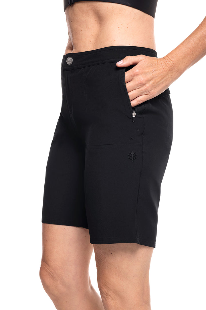 Women's Schooner Boardshorts | Black