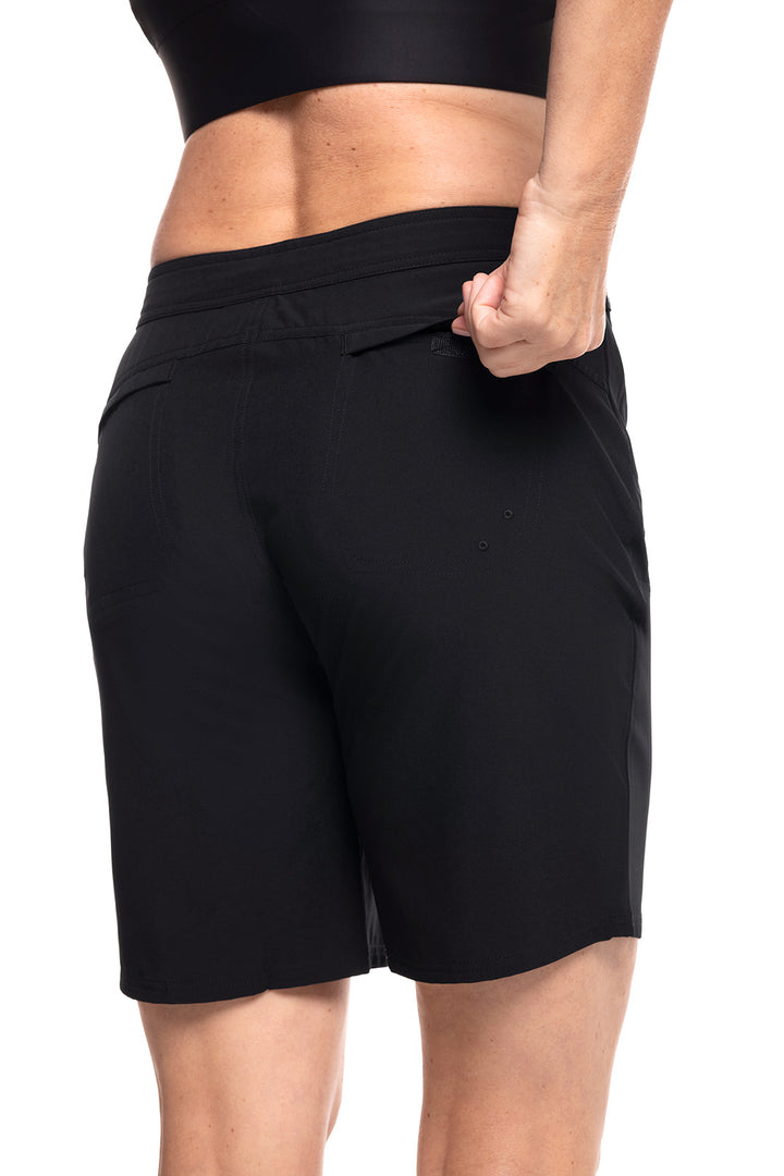 Women's Schooner Boardshorts | Black