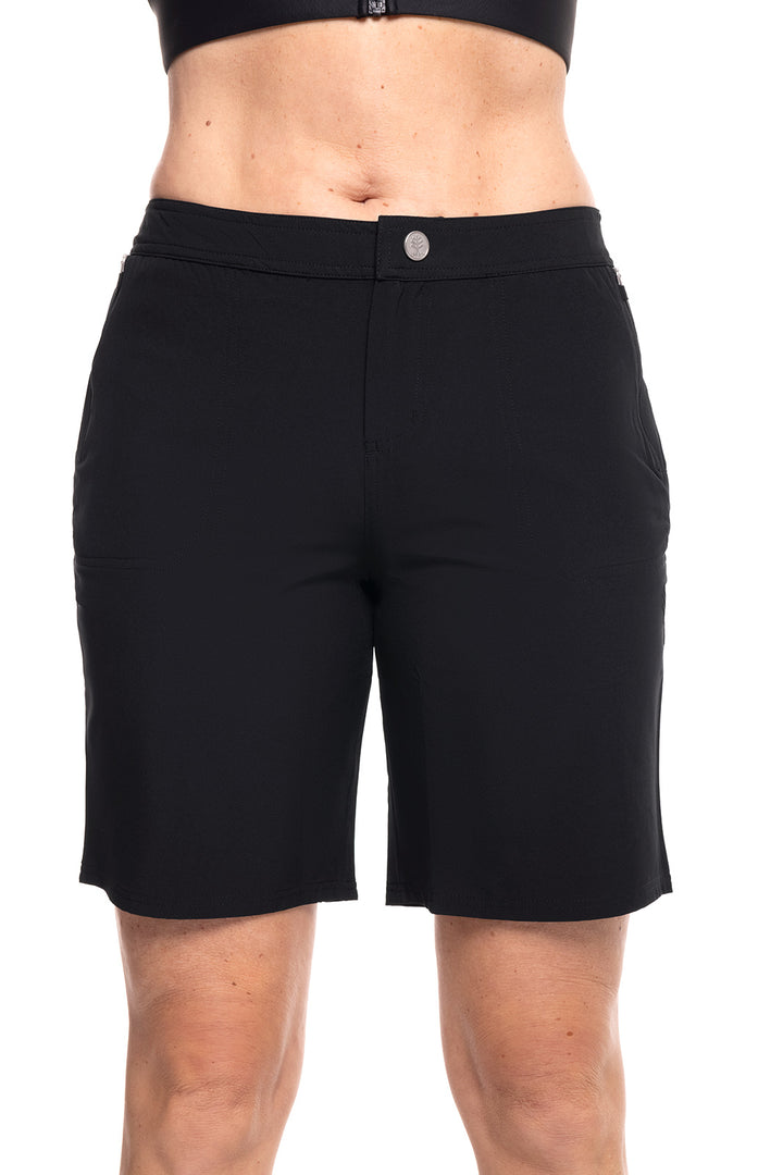 Women's Schooner Boardshorts | Black