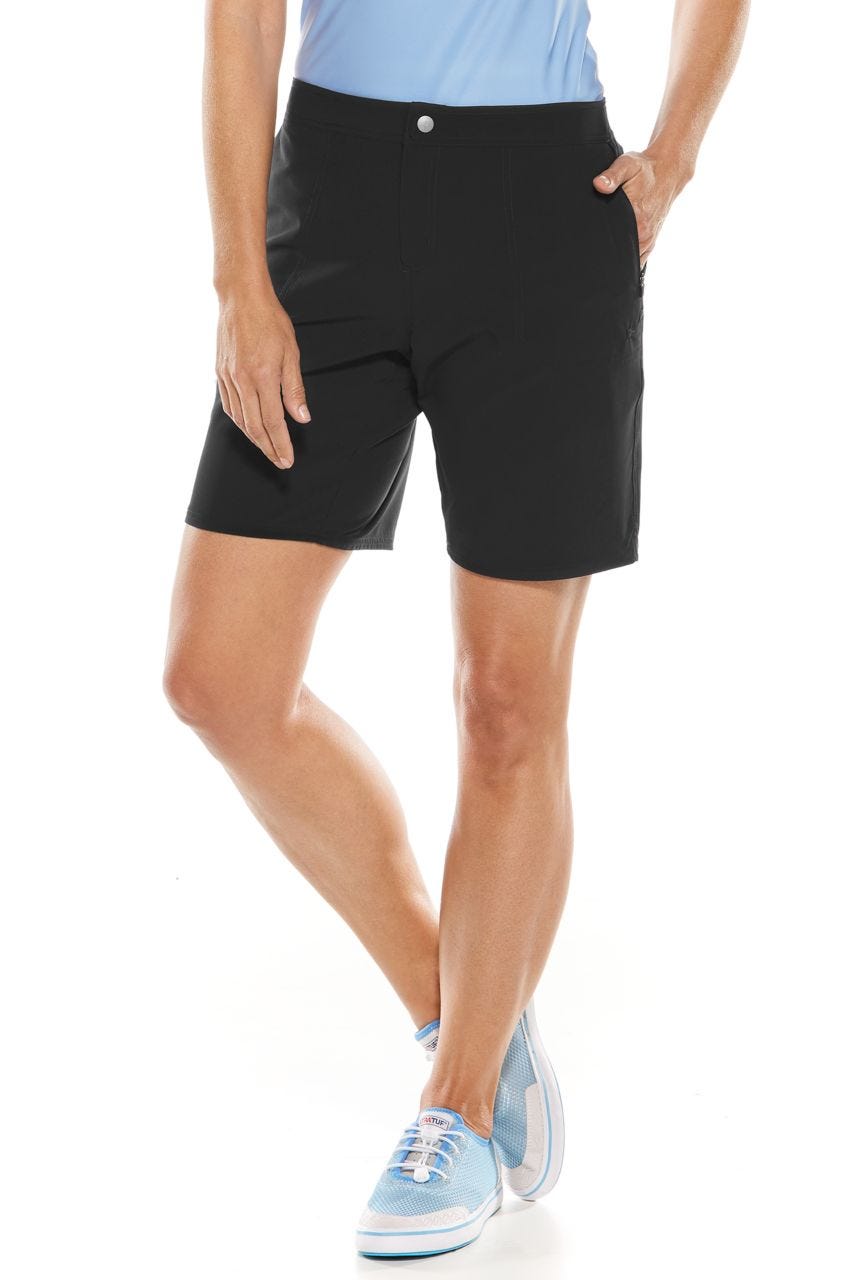 Women's Schooner Boardshorts | Black