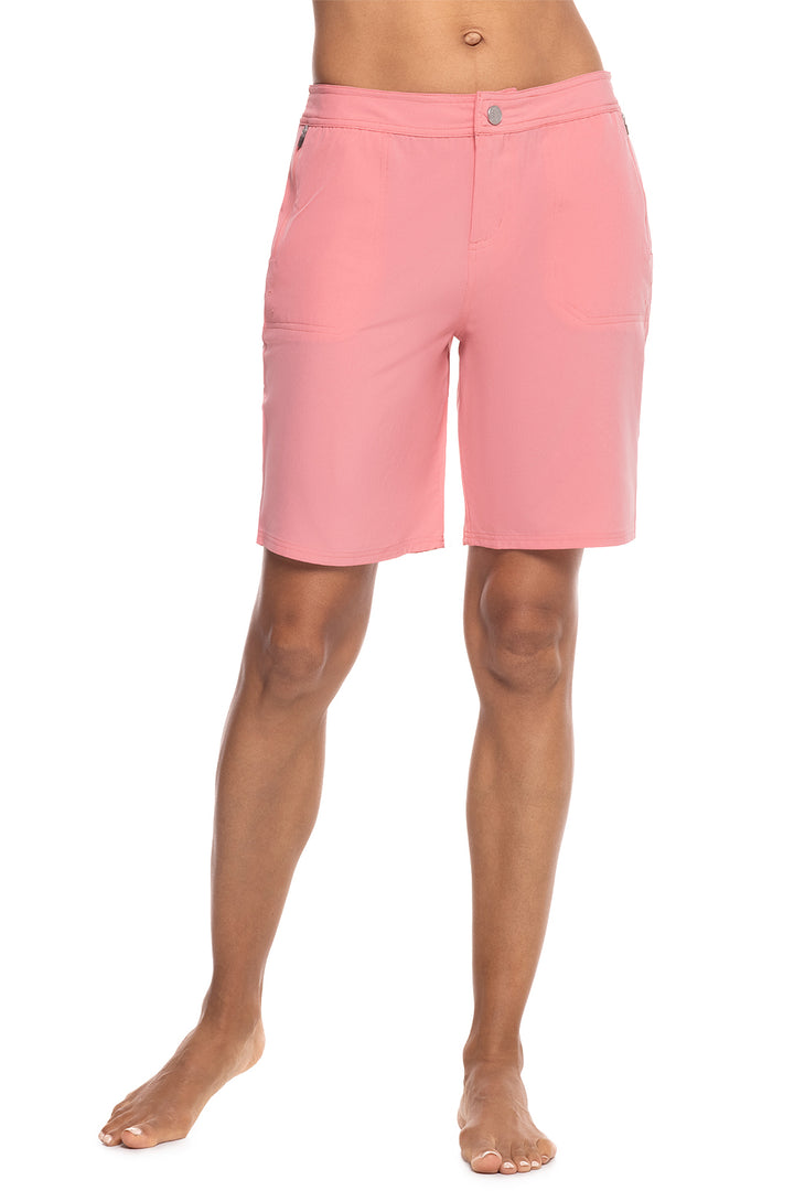 Women's Schooner Boardshorts | Shell Pink Heather