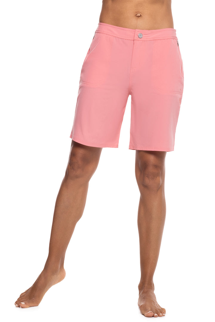 Women's Schooner Boardshorts | Shell Pink Heather